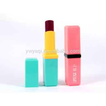 2014 nuevo Yiwu fabricación de Magic Slim color Lipstick cera vegetal